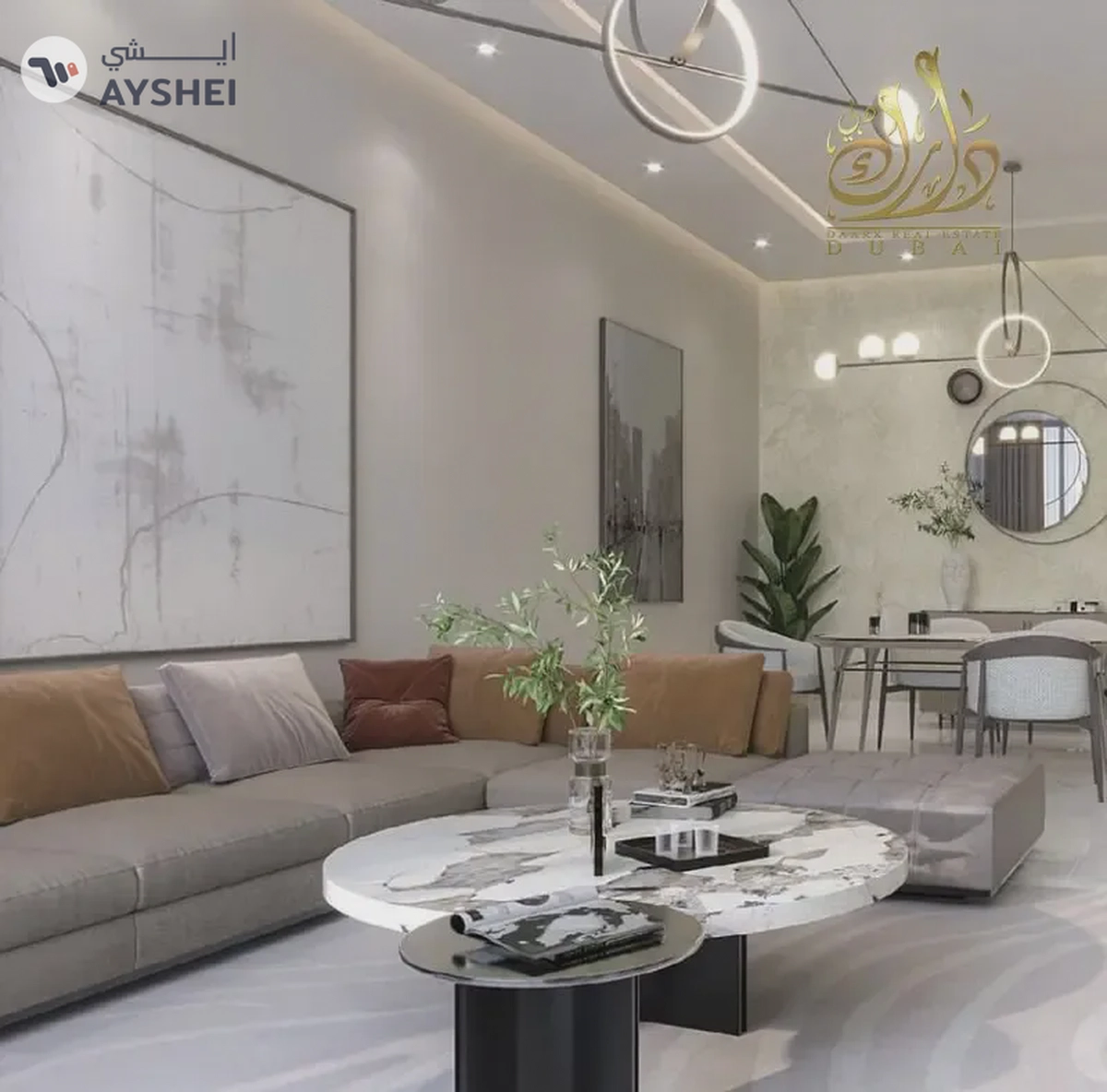 APARTMENT FOR SALE IN FARADIS TOWER, AL MAMZAR, SHARJAH