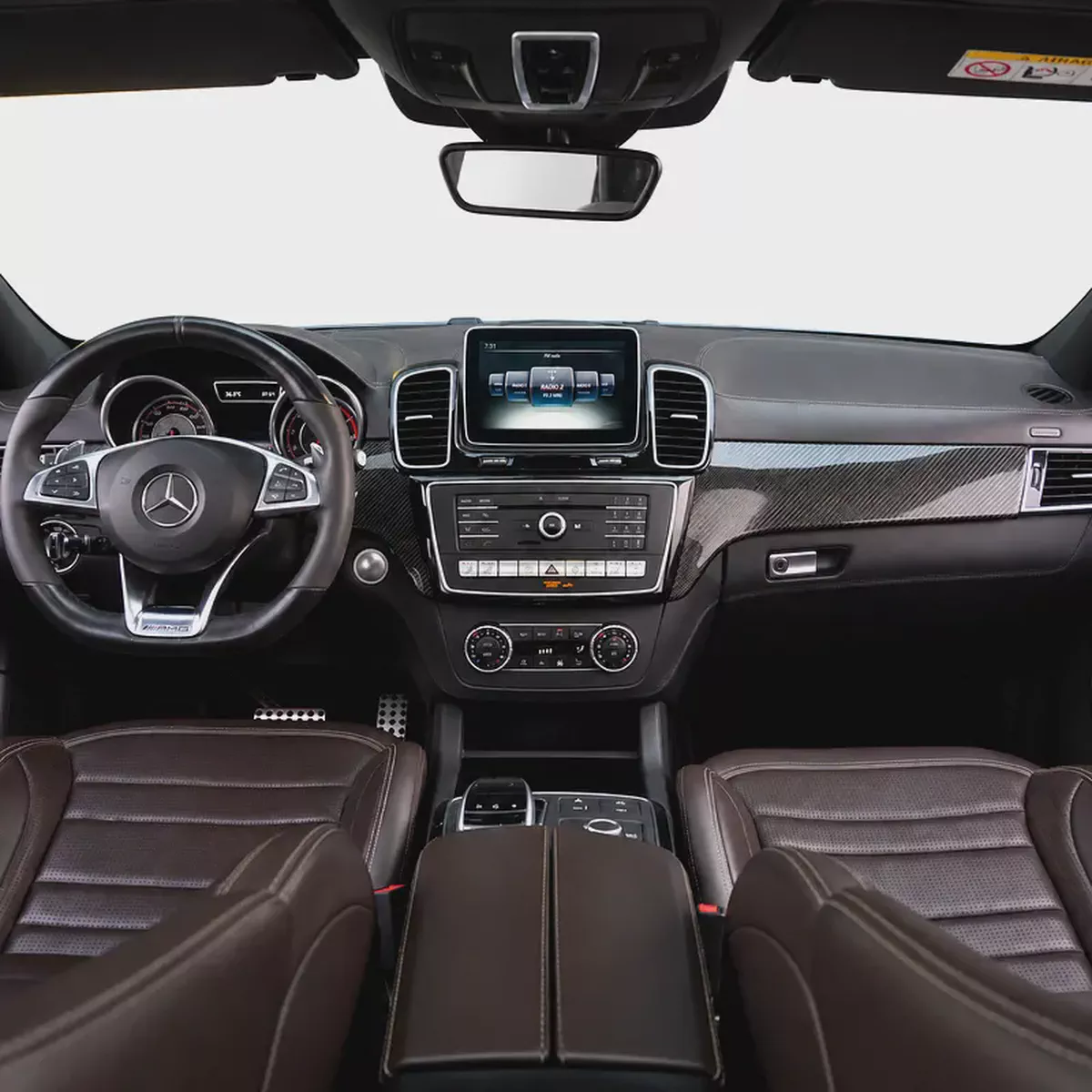 AED 5,739 P.M • 0% Downpayment • Mercedes-Benz GLE 63 S AMG • 1 Year Warranty-9-9