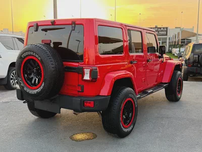 Jeep Wrangler Sahara 2017 - GCC Specs -Well Maintained-7