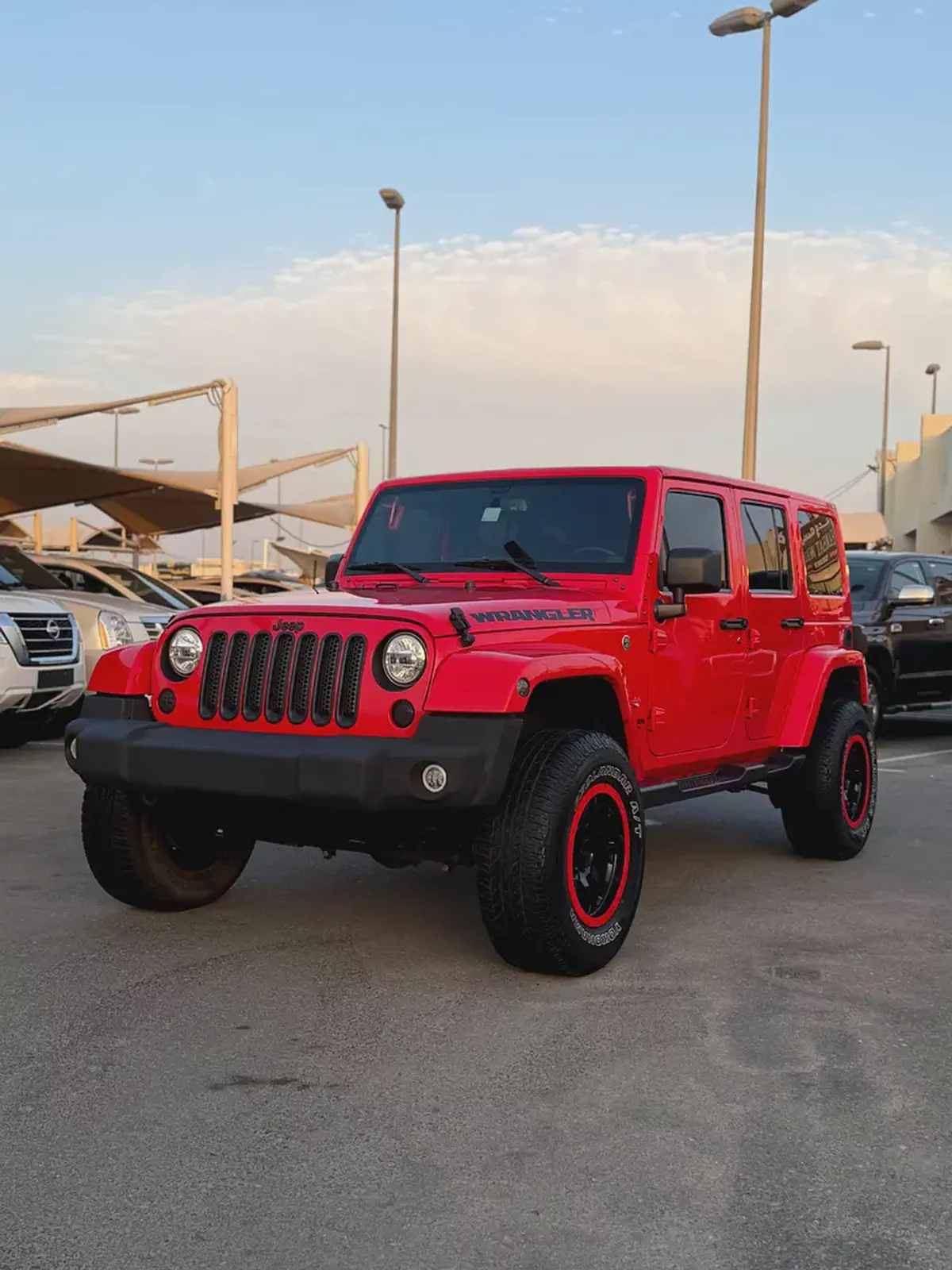 Jeep Wrangler Sahara 2017 - GCC Specs -Well Maintained-1-1