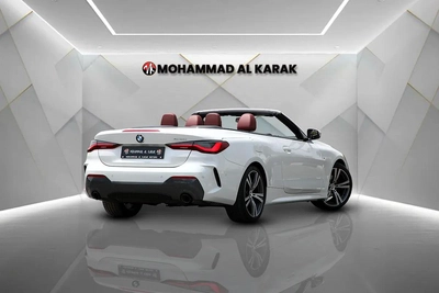 BMW 420I CONVERTIBLE 2022 - GCC - FULLY LOADED- ORIGINAL PAINT-1