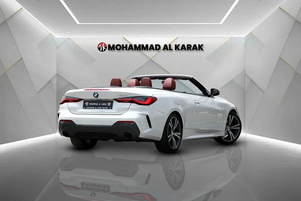 BMW 420I CONVERTIBLE 2022 - GCC - FULLY LOADED- ORIGINAL PAINT