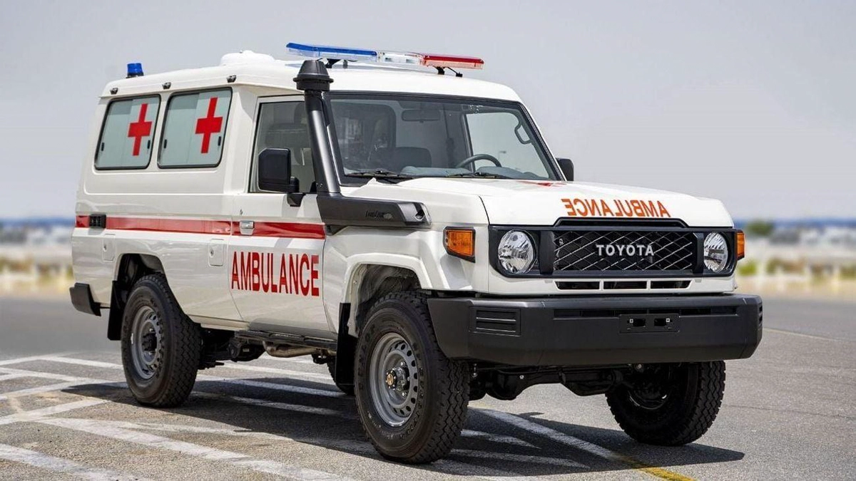 Toyota Land Cruiser 70 LC 78 HARDTOP 4.0L MT TOYOTA LAND CRUISER LC78 4.2L AMBULANCE
