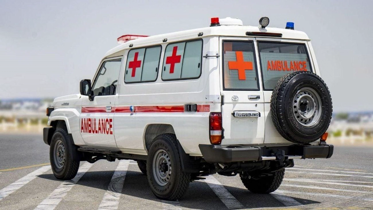 Toyota Land Cruiser 70 LC 78 HARDTOP 4.0L MT TOYOTA LAND CRUISER LC78 4.2L AMBULANCE-5-0