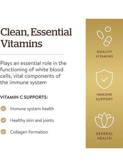 Solgar Vitamin C 500 Mg Antioxidant & Immune Support 250 Vegetable Capsules-1