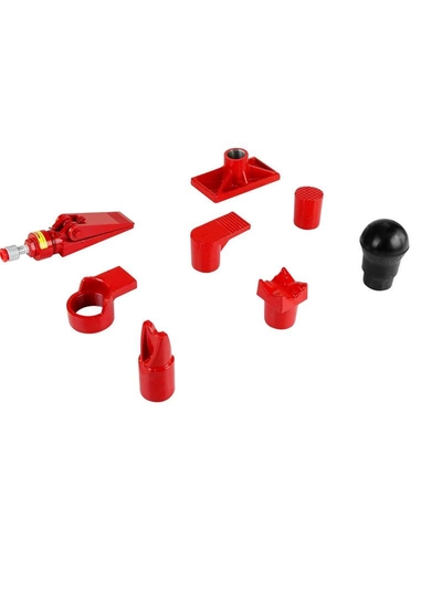 ABBASALI Portable Car Floor Jack 1 Set 10 Ton Hydraulic Power Car Van Jack Body Frame Repair Kit-5