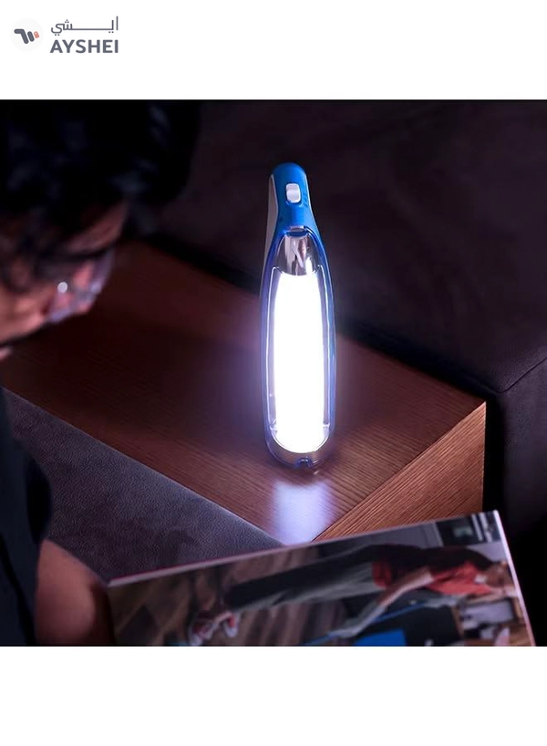 GEEPAS Rechargeable Emergency Lantern- Energy Efficient Design, Extended Battery Life, 60 SMD LEDs and 5 Hours Working| Compact, Portable and Light-Weight Design| With Lead-Acid Battery, Perfect for Indoor