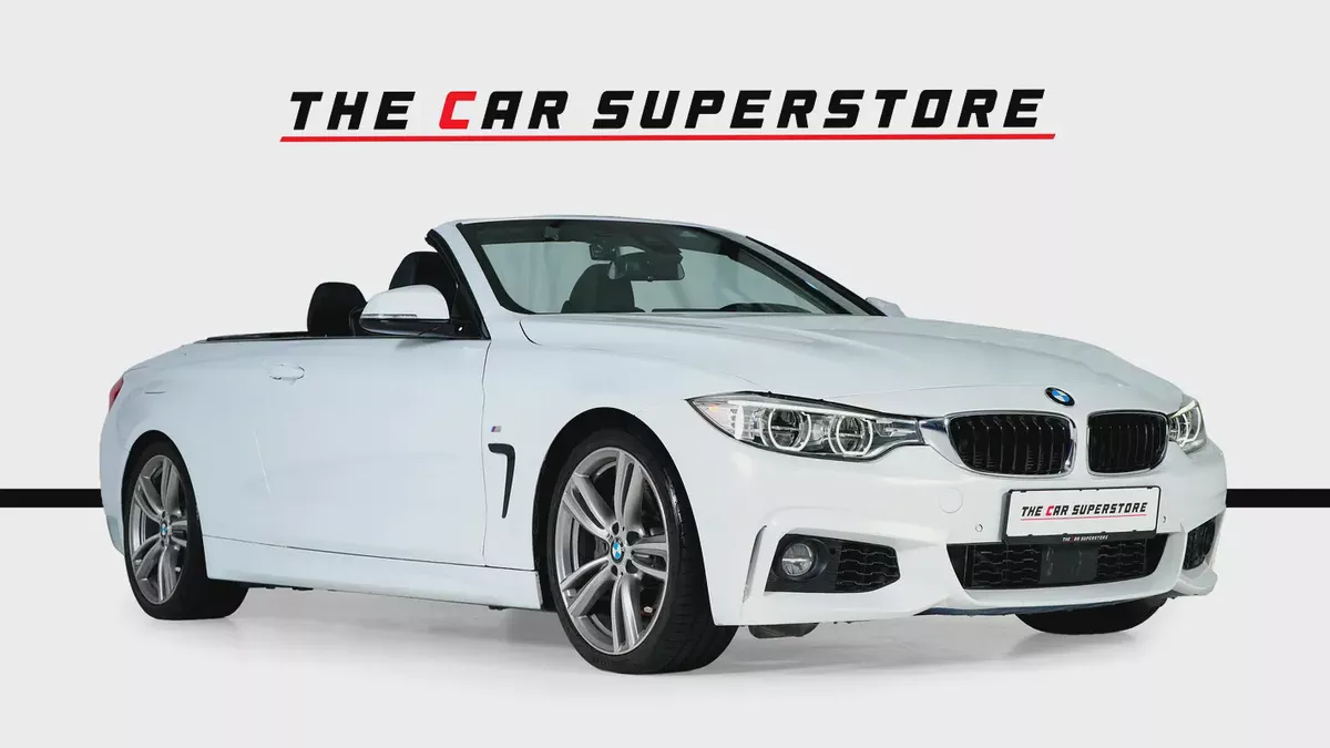 BMW 435i Convertible-Low Mileage-M Sport Package-Excellent Condition-LED Headlights-1-1