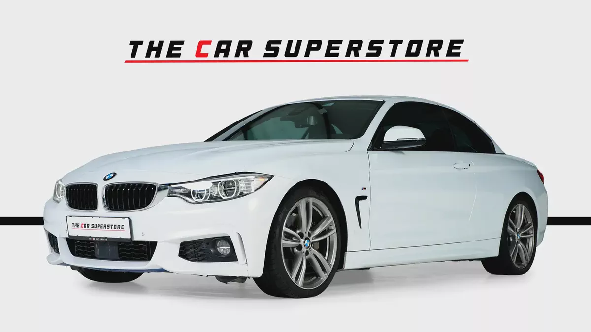 BMW 435i Convertible-Low Mileage-M Sport Package-Excellent Condition-LED Headlights-3-3