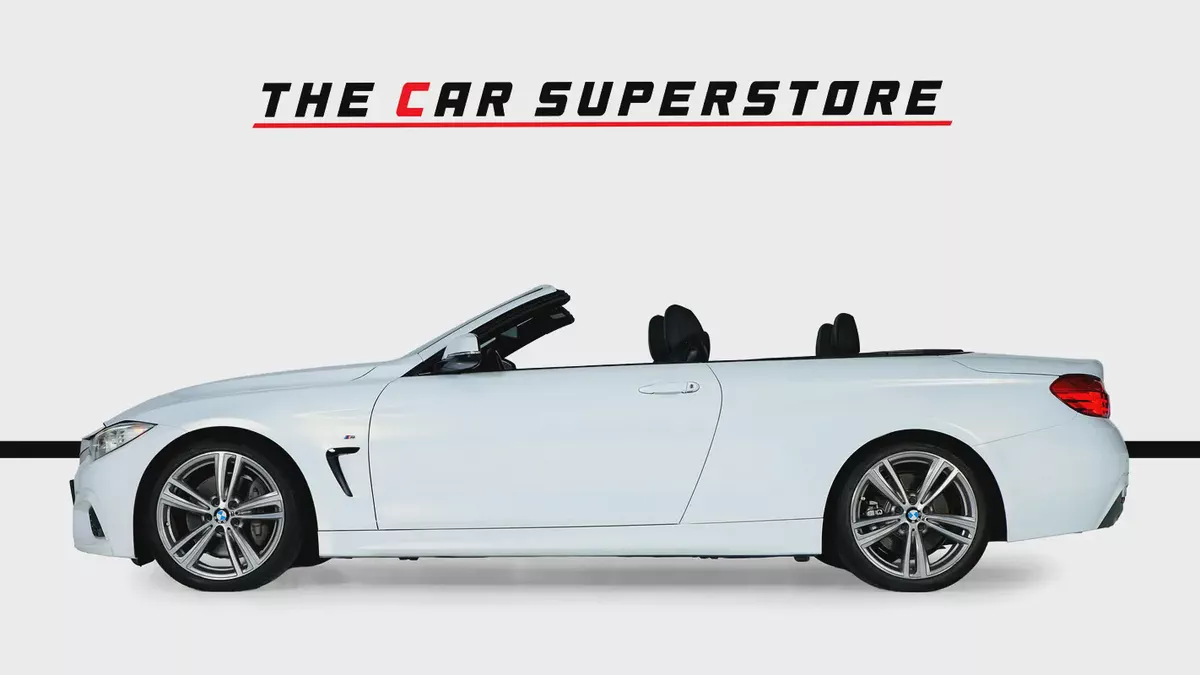 BMW 435i Convertible-Low Mileage-M Sport Package-Excellent Condition-LED Headlights-4-4