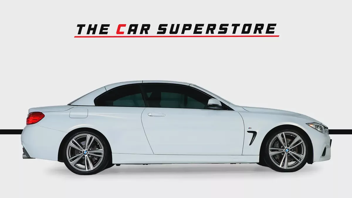 BMW 435i Convertible-Low Mileage-M Sport Package-Excellent Condition-LED Headlights-8-8