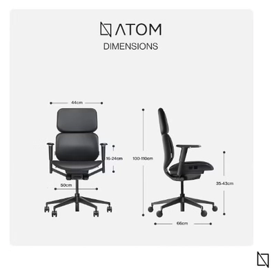 NAVO ATOM, Minimal Aesthetic & Ergonomic Office Chair-1