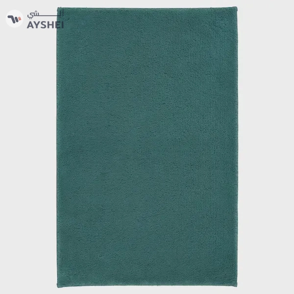 SÖDERSJÖN Grey-Turquoise Bath Mat - 50x80 cm | Stylish and Comfortable Bathroom Accessory