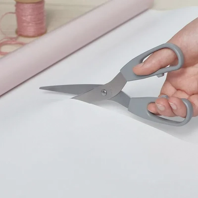 IKEA SVÄRDFISK Scissors: Set of 2, Stainless Steel Grey/Grey-Turquoise-2