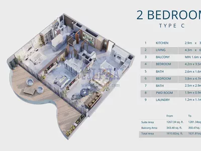 EXTRAVAGANT APARTMENT|LUXURIOUS | SEA VIEW-3