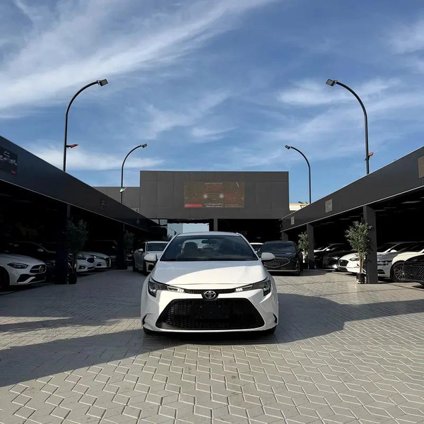 Toyota Corolla 2022 | Chinese Specs | 3-Cylinder | 12K KM | White | تويوتا كورولا 2022 صينية