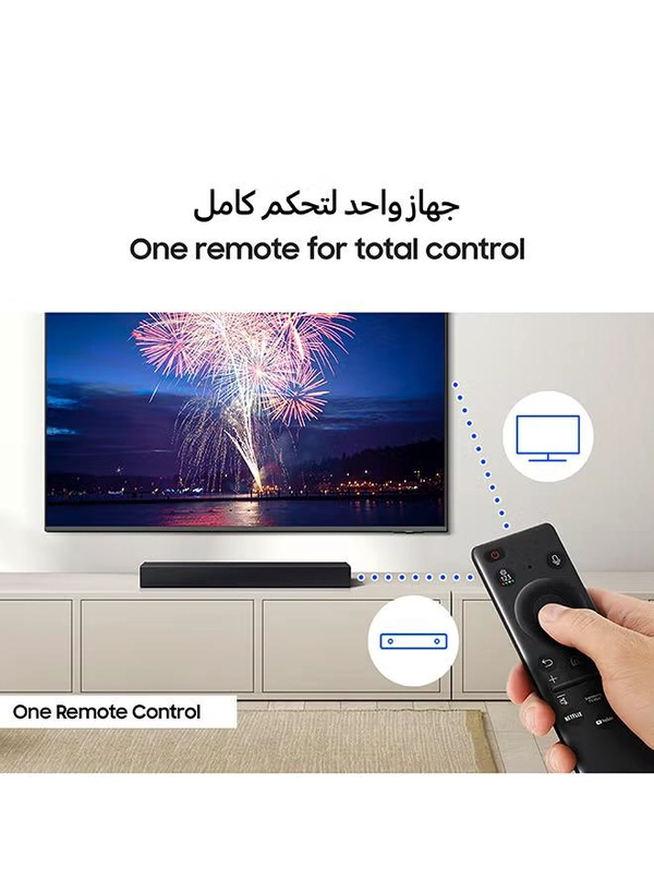 Samsung B-series Soundbar, B400F, 2.0 ch, Subwoofer