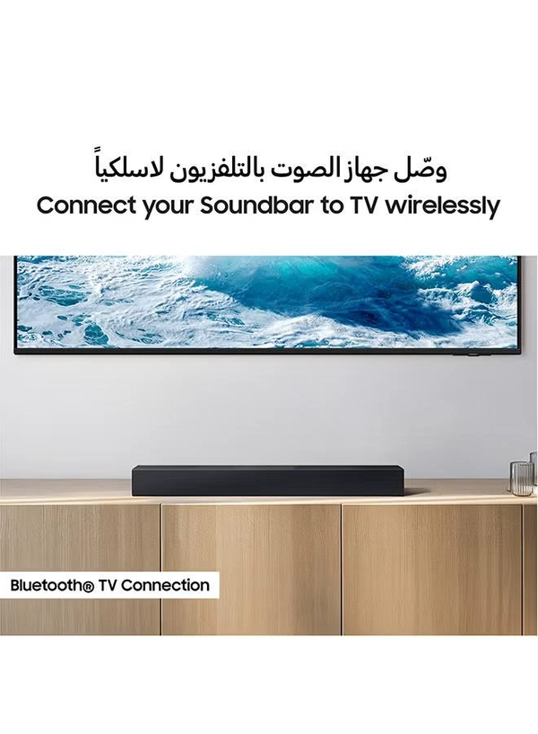 Samsung B-series Soundbar, B400F, 2.0 ch, Subwoofer