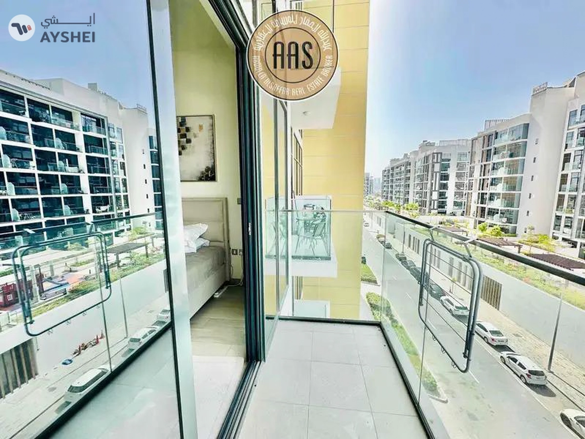 Fully furnished studio •• chiller free •• pool view •• luxurious furniture-10-10