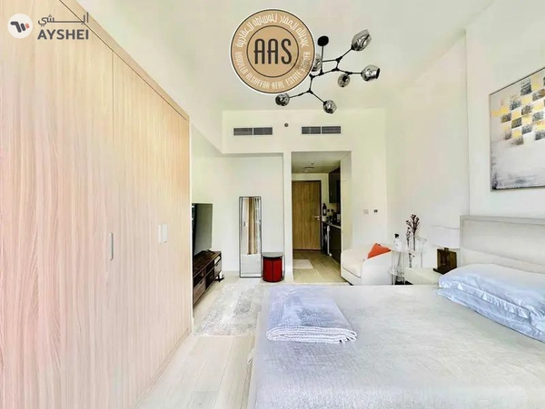 Fully furnished studio •• chiller free •• pool view •• luxurious furniture