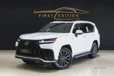 Lexus LX 600 F Sport 2023 | GCC Specs | 0km l AlFuttaim Warranty-0