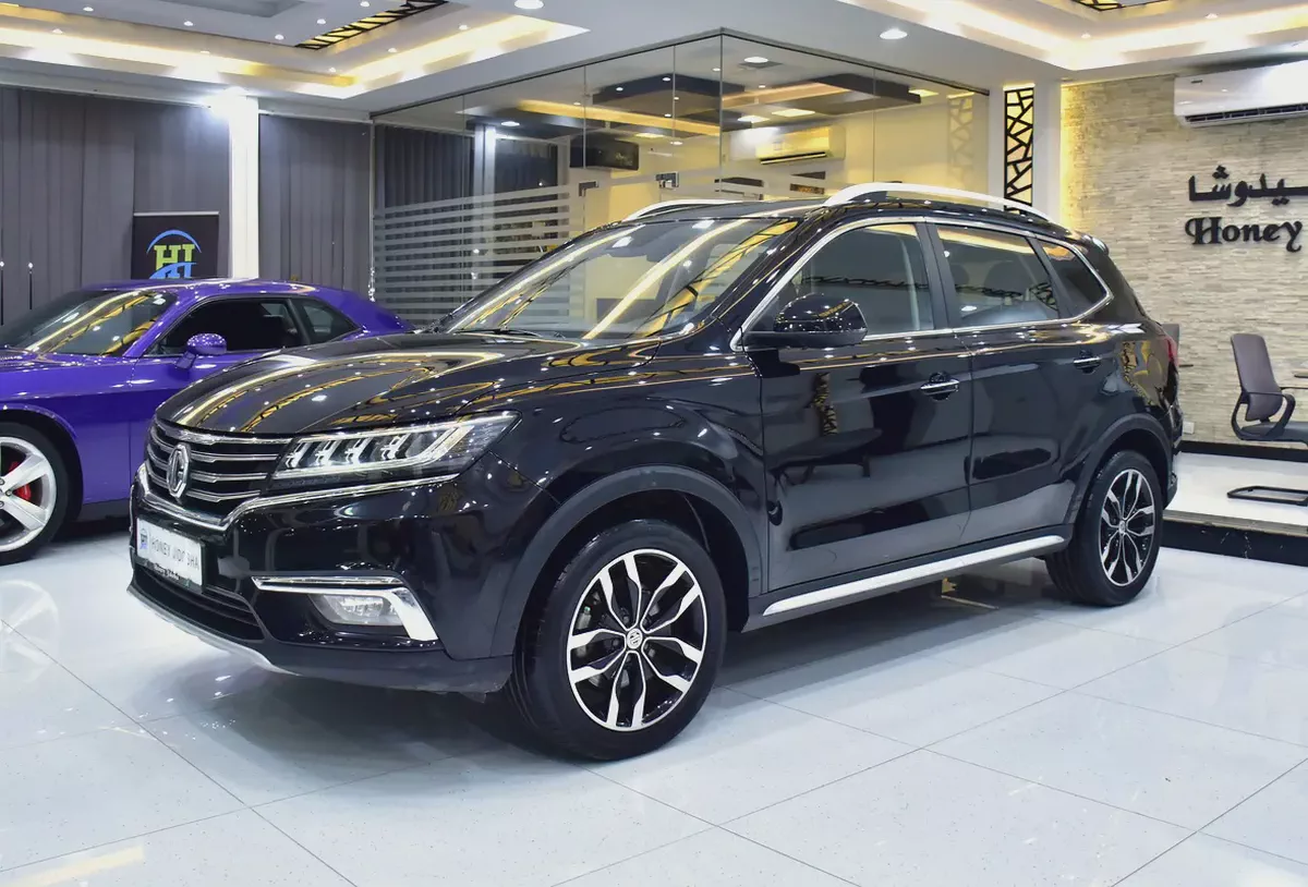 AED 610 EMi for 5Yrs | MG RX5 AWD 30T ( 2023 Model ) in Black Color GCC Specs-1-1