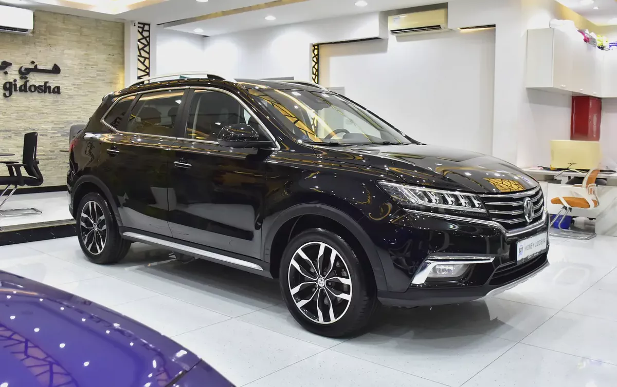 AED 610 EMi for 5Yrs | MG RX5 AWD 30T ( 2023 Model ) in Black Color GCC Specs-2-2