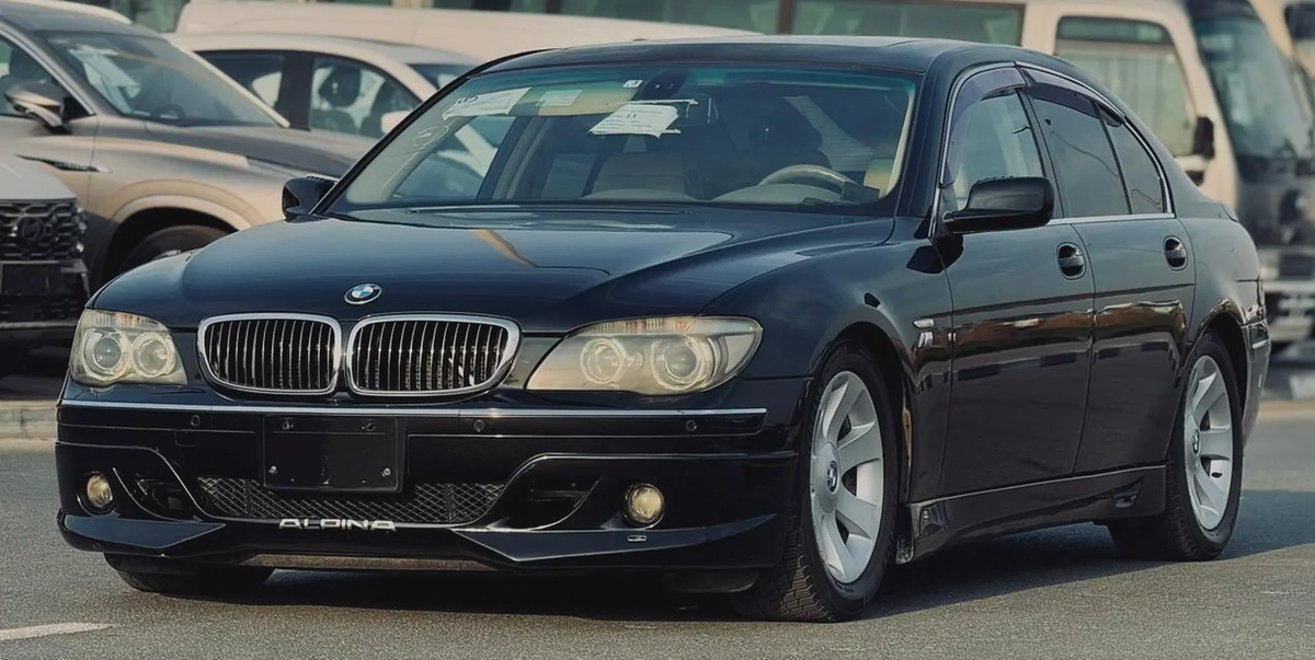 BMW | 7 SERIES | 750i | 2007 | BEIGE INTERIOR | ONLY : 85,885 KM | JAPAN IMPORT | CLEAN TITLE