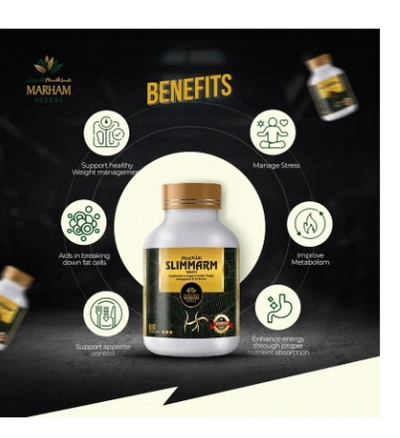 MARHAM HERBAL Slimmarm Tablets: Your Ultimate Solution to Support Healthy -1