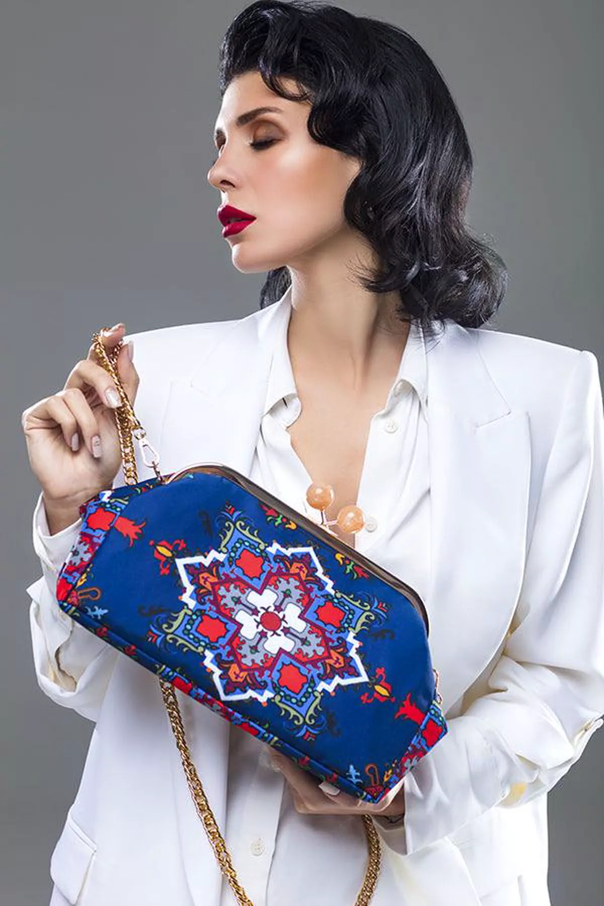 Silk Road - Ganja Fabric Bag (Large)-4-4