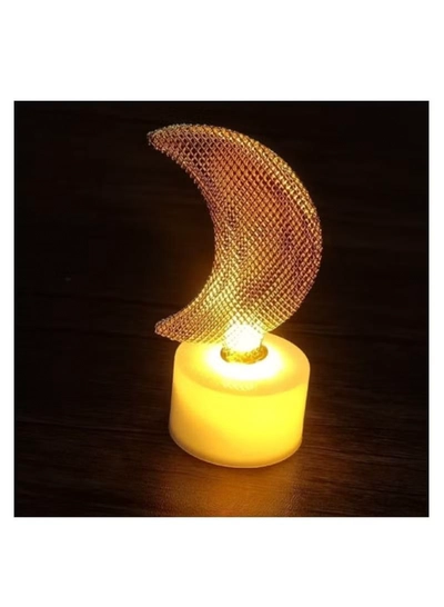 Yuwell Pack Of 6 Pcs Moon Shape Ramadan Light Mini Portable Night Light And Table Decor Lamp For Ramadan Decoration-2
