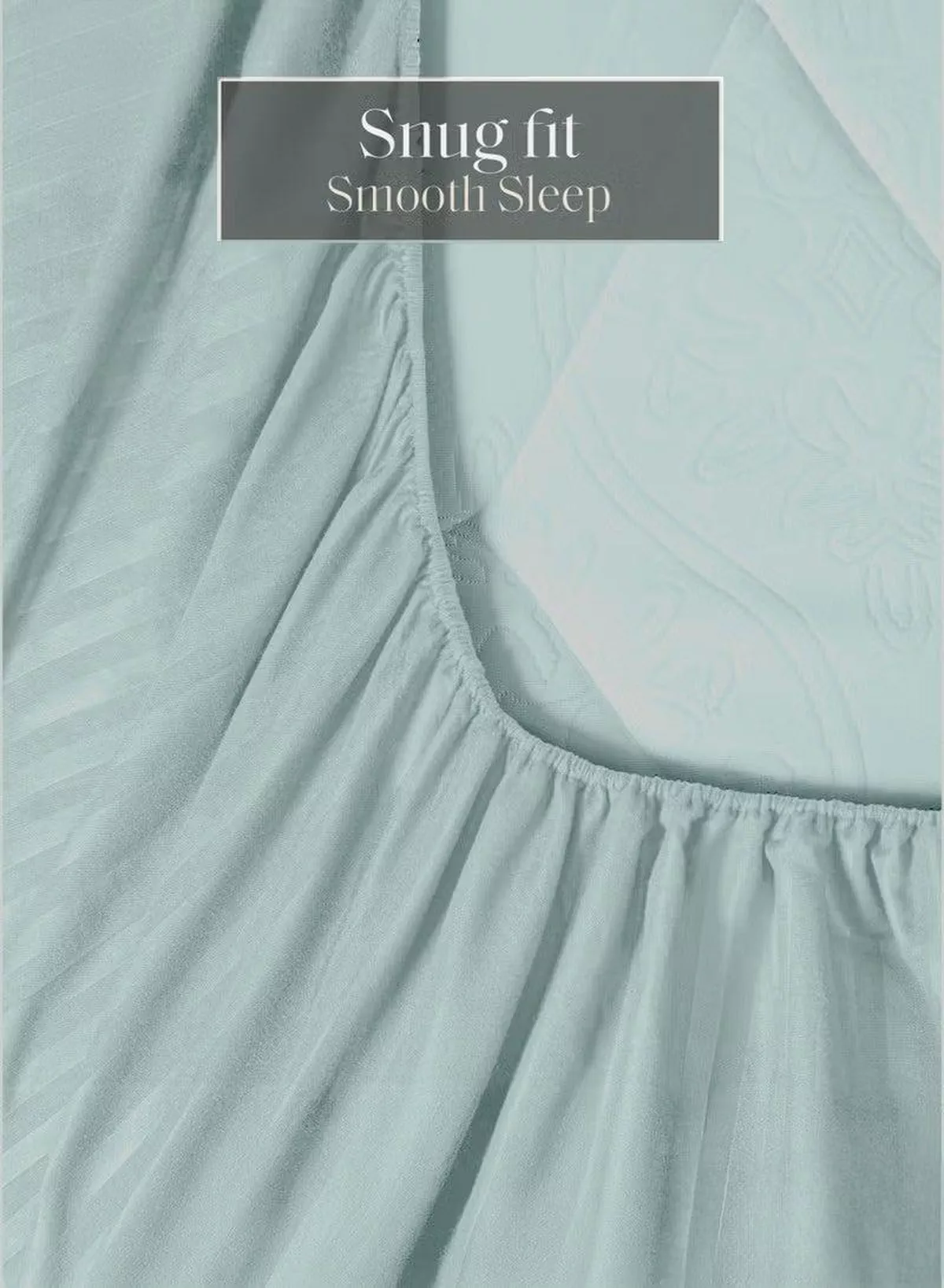 Premium Striped Duvet Set All Season – 6-Pieces Set Pastel Green | King Size 220x240 cm | Ultra-Soft, Wrinkle-Resistant & Made in Dubai | Includes Duvet Cover, Fitted Sheet (200x200 cm) & 4 Pillowcases (50x70 cm)-5-5