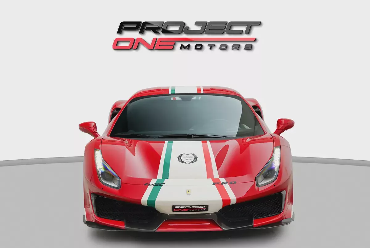 2019 FERRARI 488 PISTA PILOTI WITH 7 YEARS WARRANTY-1-1