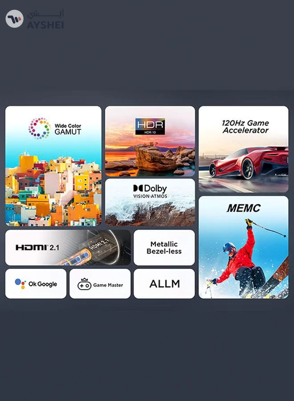 TCL 85 Inch 4K Ultra HD Smart TV, Google TV With 120Hz Game Accelerator, Dolby Vision & Atmos, HDR 10, Built-In Chromecast Assistant, 60HZ MEMC, (2023 Model) 85P745 Black