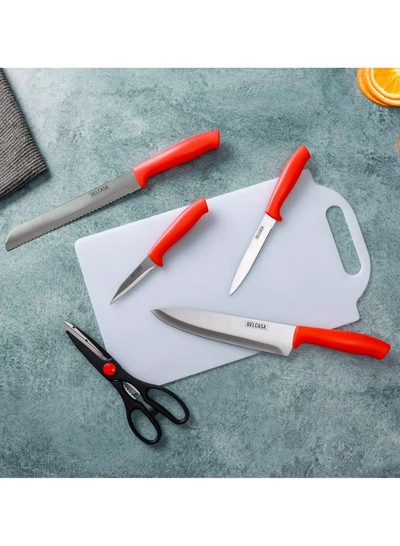Delcasa 6-Piece Kitchen Tools Set with Cutting Board- DC3207-4