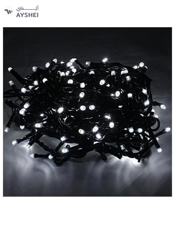 Yuwell Ramadan Light 23 Meter 300 LED Cool White LED Fairy Light Exterior Waterproof Light For Ramadan Decoration Curtain Light For Home and Outdoor Decoration Light Multimode Operated Light