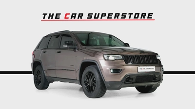 Jeep Grand Cherokee Limited-GCC-Al Futtaim Warranty  Service Contract-Full Service History-Blac-1