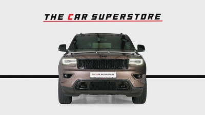 Jeep Grand Cherokee Limited-GCC-Al Futtaim Warranty  Service Contract-Full Service History-Blac-2