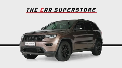 Jeep Grand Cherokee Limited-GCC-Al Futtaim Warranty  Service Contract-Full Service History-Blac-3