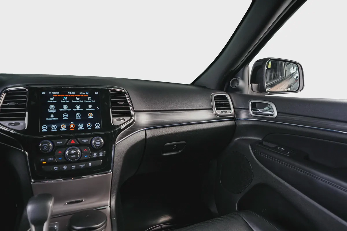 Jeep Grand Cherokee Limited-GCC-Al Futtaim Warranty  Service Contract-Full Service History-Blac-10-10