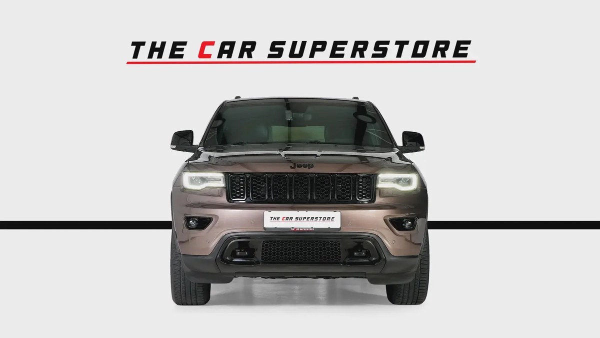 Jeep Grand Cherokee Limited-GCC-Al Futtaim Warranty  Service Contract-Full Service History-Blac-2-2
