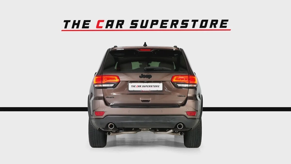 Jeep Grand Cherokee Limited-GCC-Al Futtaim Warranty  Service Contract-Full Service History-Blac