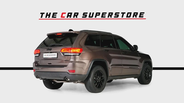 Jeep Grand Cherokee Limited-GCC-Al Futtaim Warranty  Service Contract-Full Service History-Blac