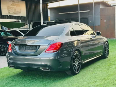مرسيدس بنز C200 موديل 2018 خليجي | فل أوبشن | محرك 2.0 تيربو | ناقل 9G-TRONIC | جلد أحمر | كاميرا خل-16