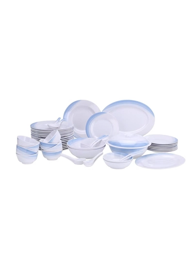 DELCASA 54-Piece Skyline Melamine Ware Dinner Set-0