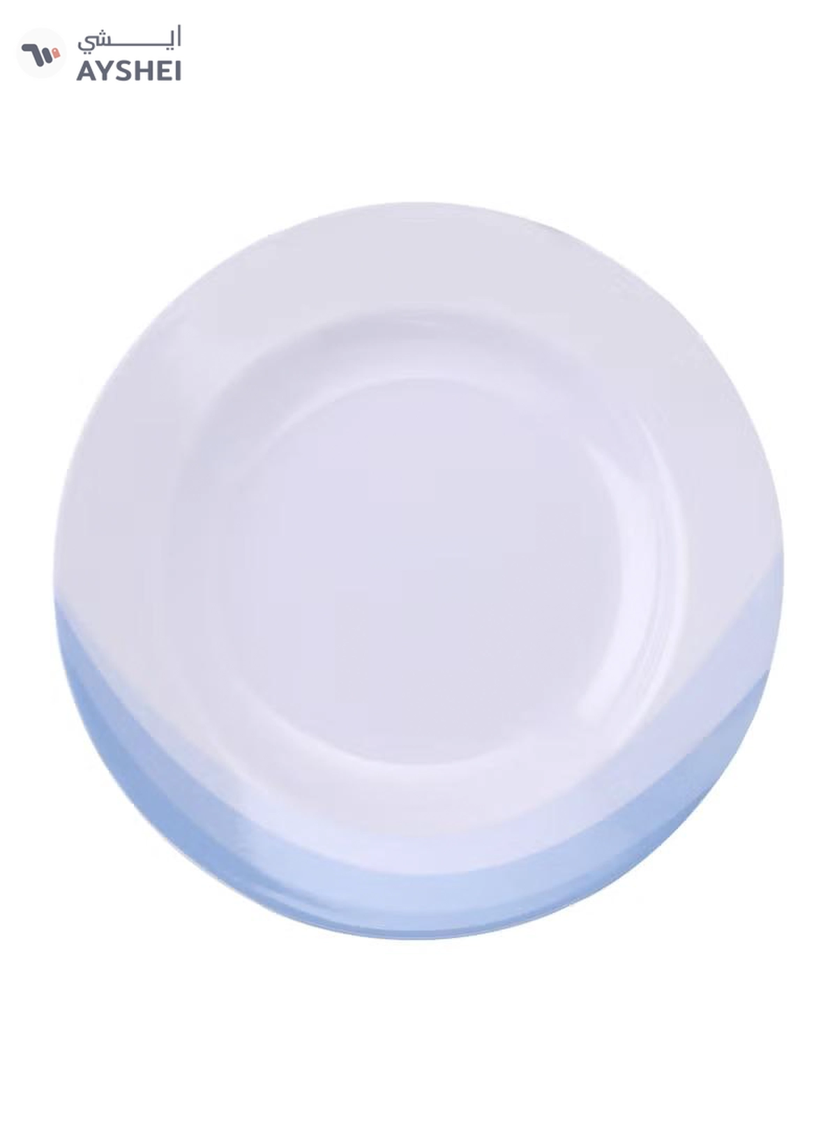 DELCASA 54-Piece Skyline Melamine Ware Dinner Set-4-4