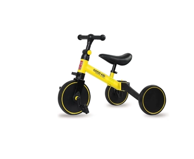 Marzban Kid Bicycle 3 in 1 Kids Tricycles 1.5-4 Year Kids Trike 3 Wheel Bike Boys Girls (Yellow)-0