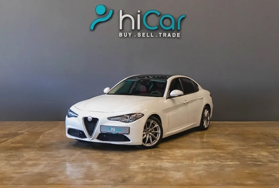 AED 957 P.M • 0% Downpayment •  Alfa Romeo Giulia • 1 Year Warranty-0