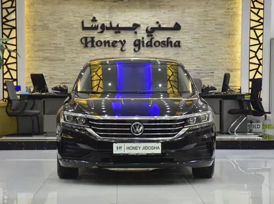 AED 635 EMi at 0% DP | Volkswagen Passat ( 2020 Model ) in Black Color GCC Specs-0