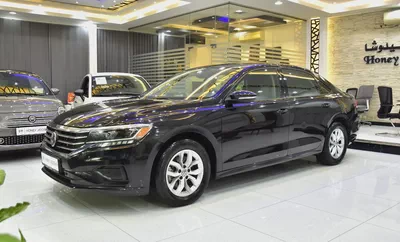 AED 635 EMi at 0% DP | Volkswagen Passat ( 2020 Model ) in Black Color GCC Specs-1
